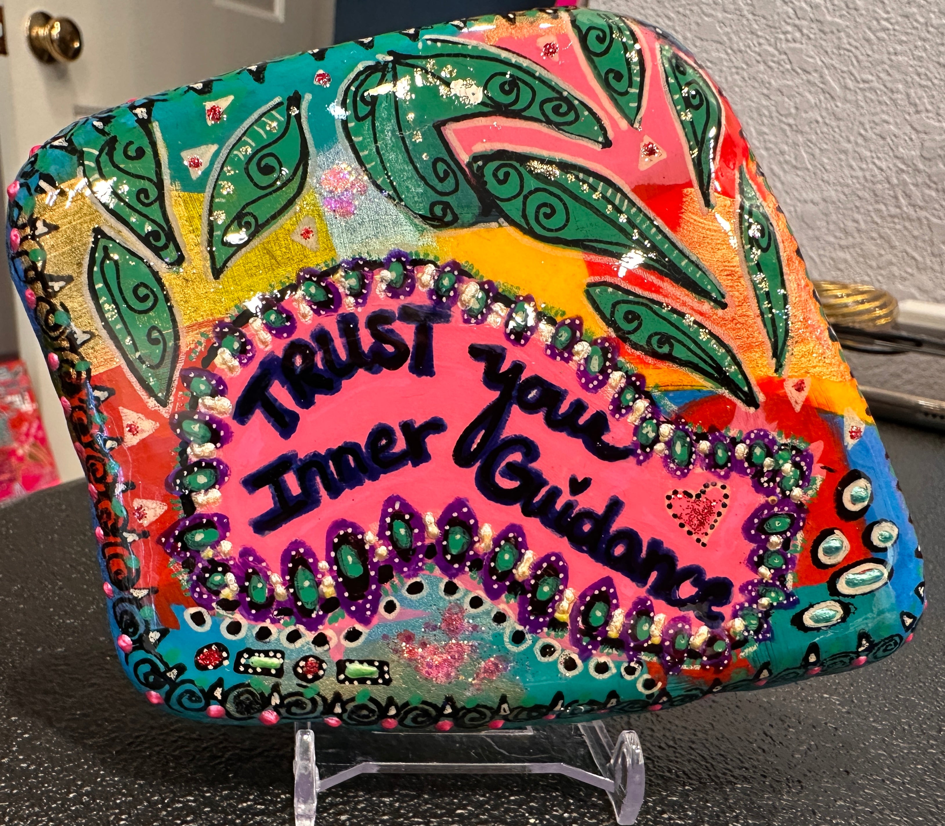 Desk Stone: Trust Your Inner Guidance