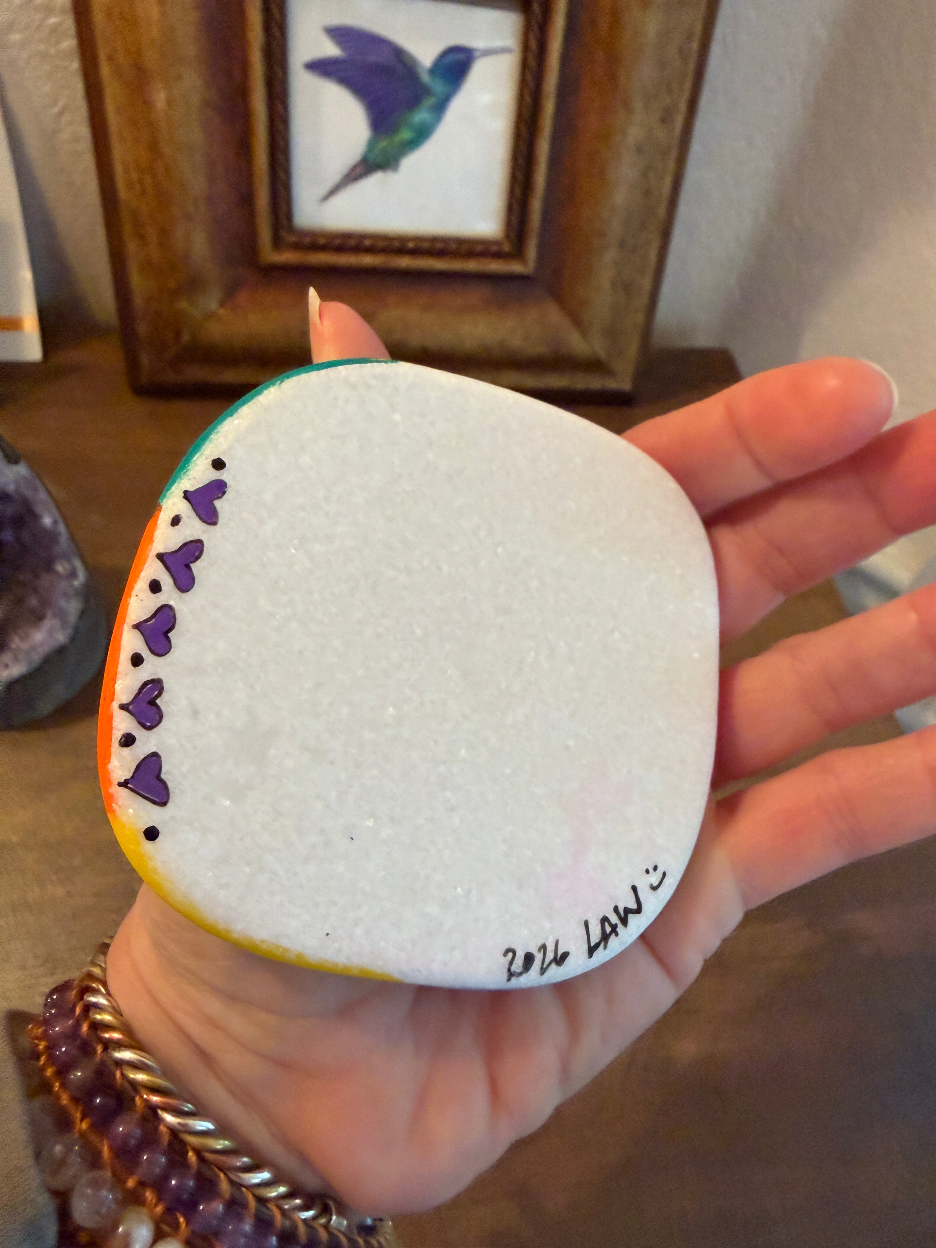 Desk Stone: Grow Through What You Go Through