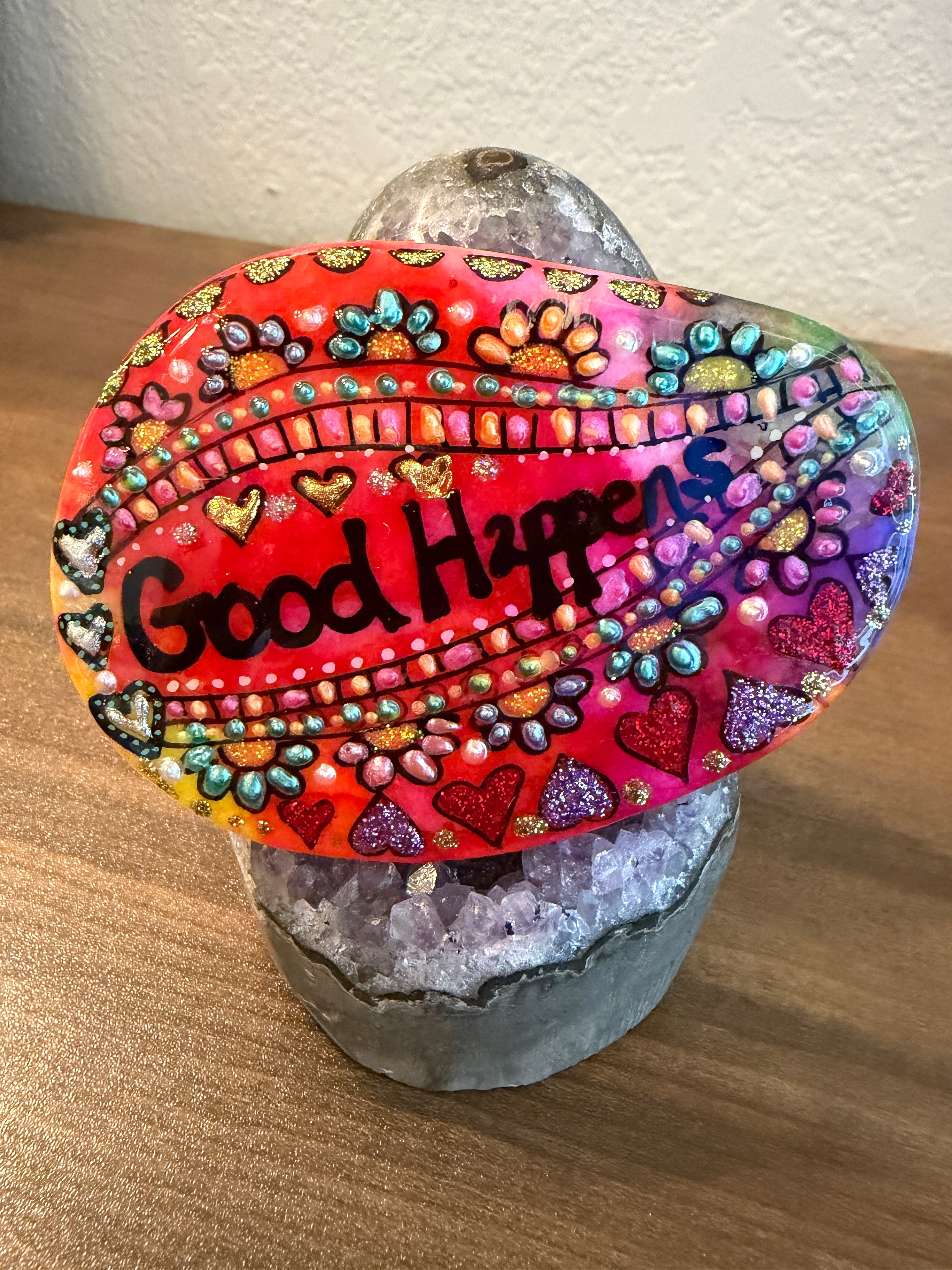 Desk Stone: Good Happens