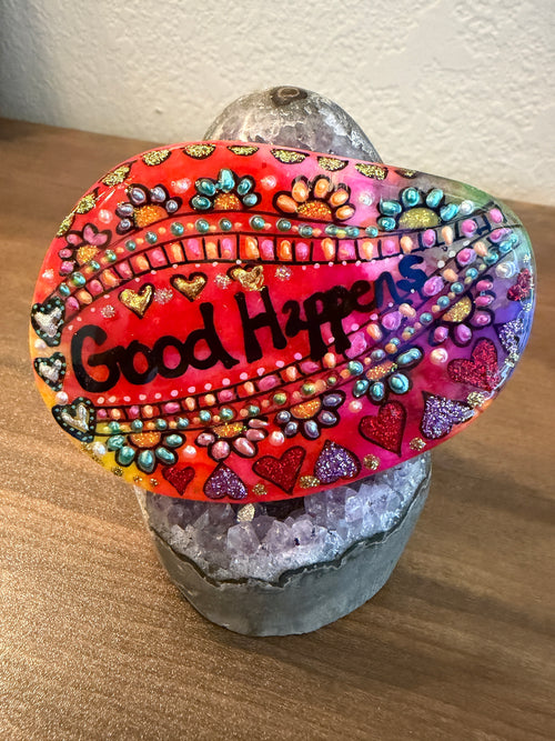 Desk Stone: Good Happens