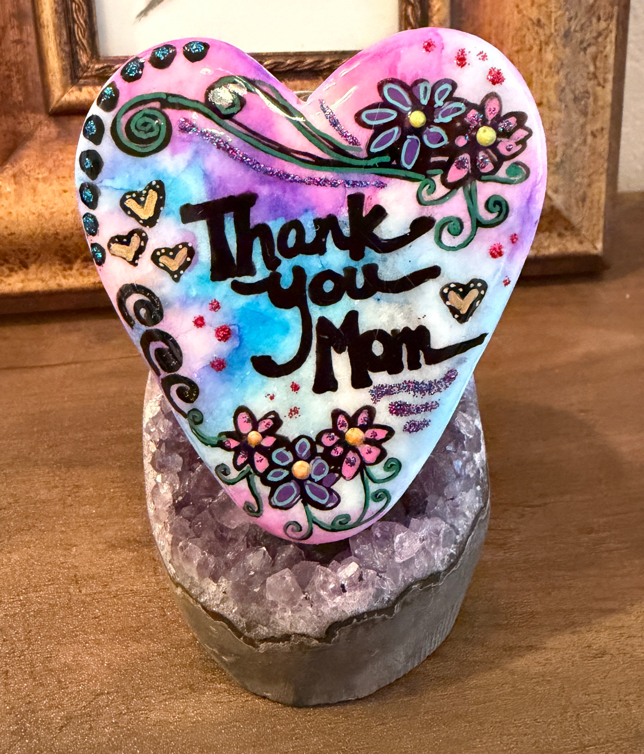 Heart Stone: Thank You Mom
