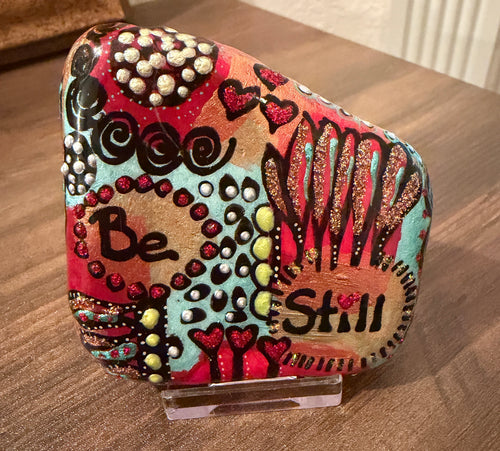 Desk Stone: Be Still