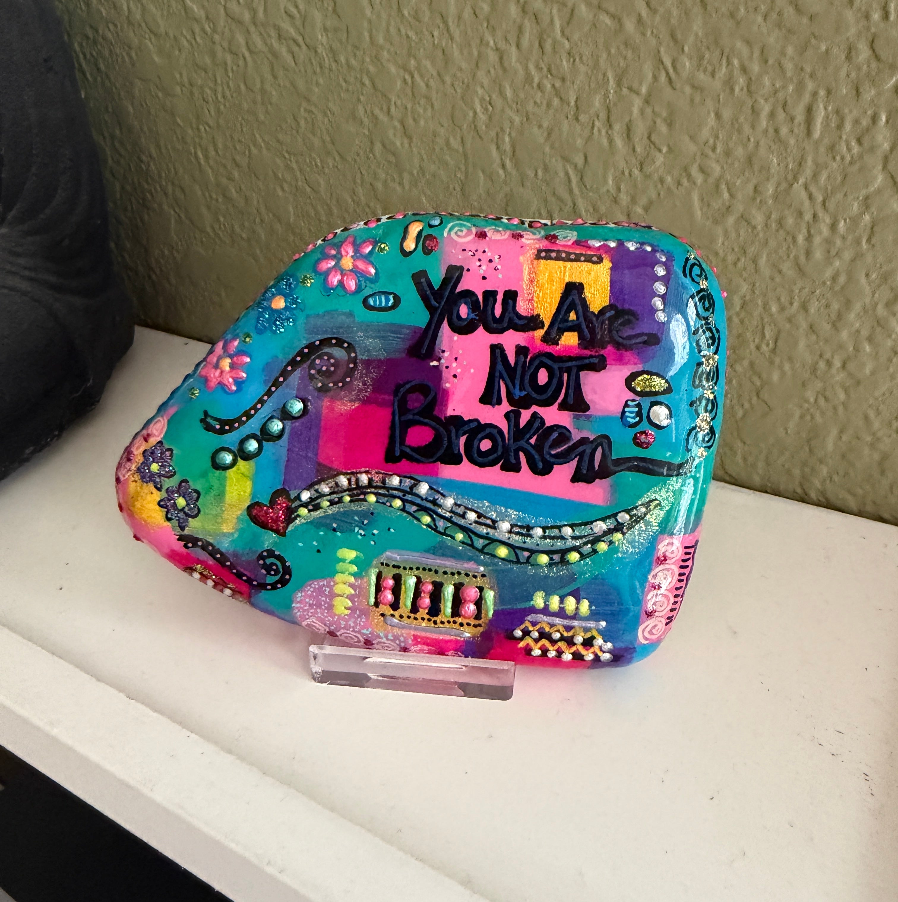 Desk Stone: You Are Not Broken