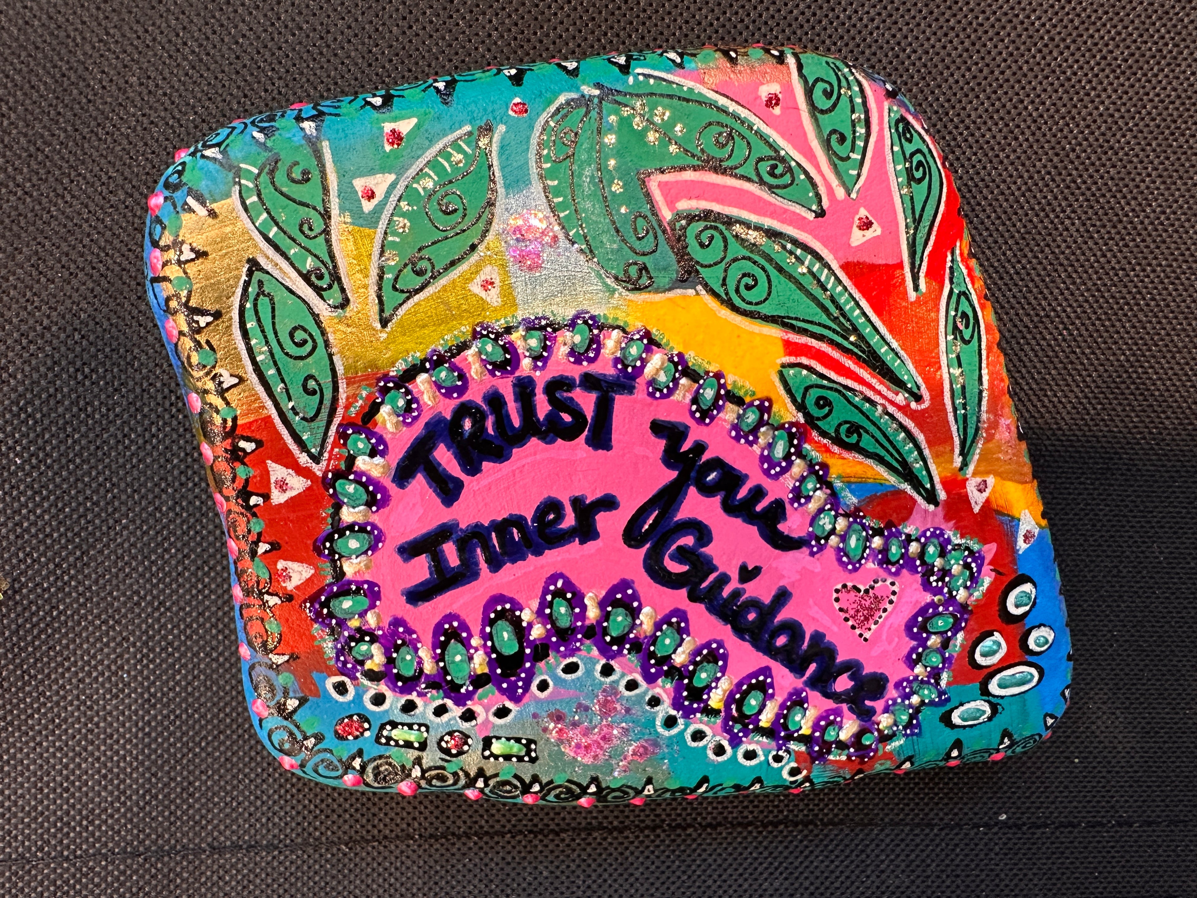 Desk Stone: Trust Your Inner Guidance