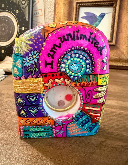 Desk Clock: I Am One of a Kind/I Am Unlimited