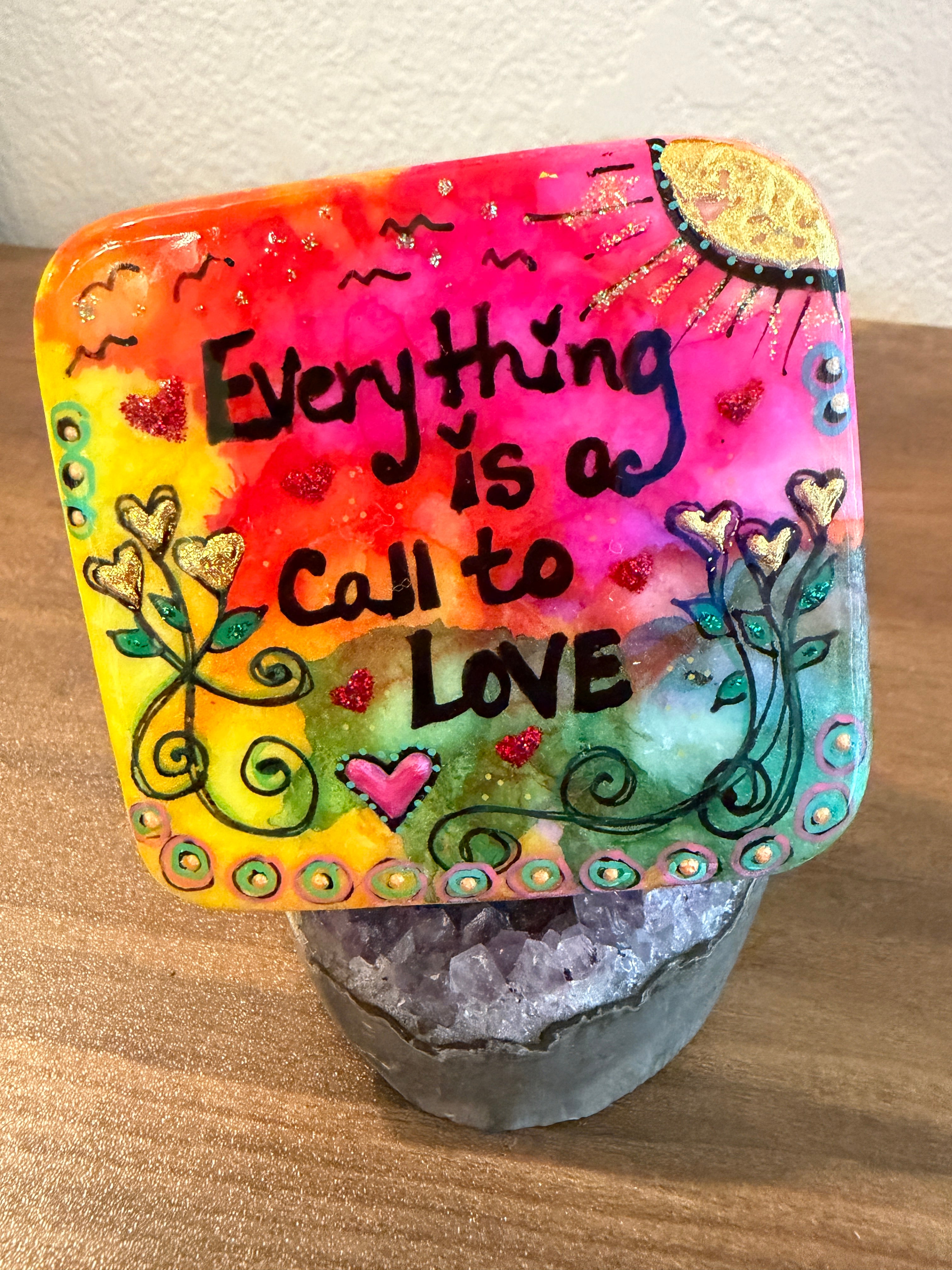 Desk Stone: Everything is a Call to Love