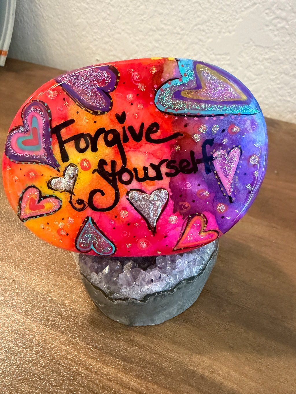 Desk Stone: Forgive Yourself