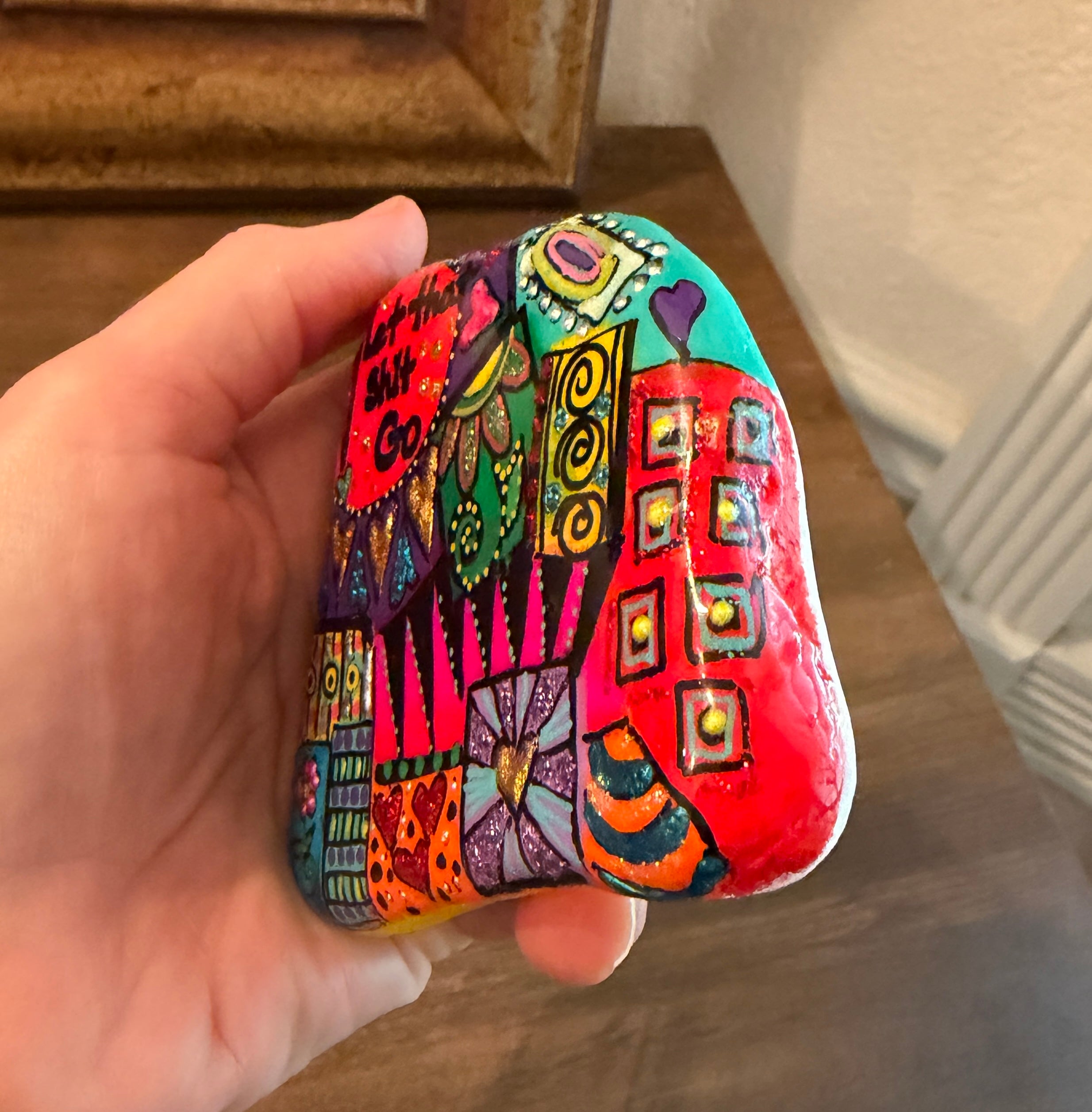 Desk Stone: Let that Shit Go