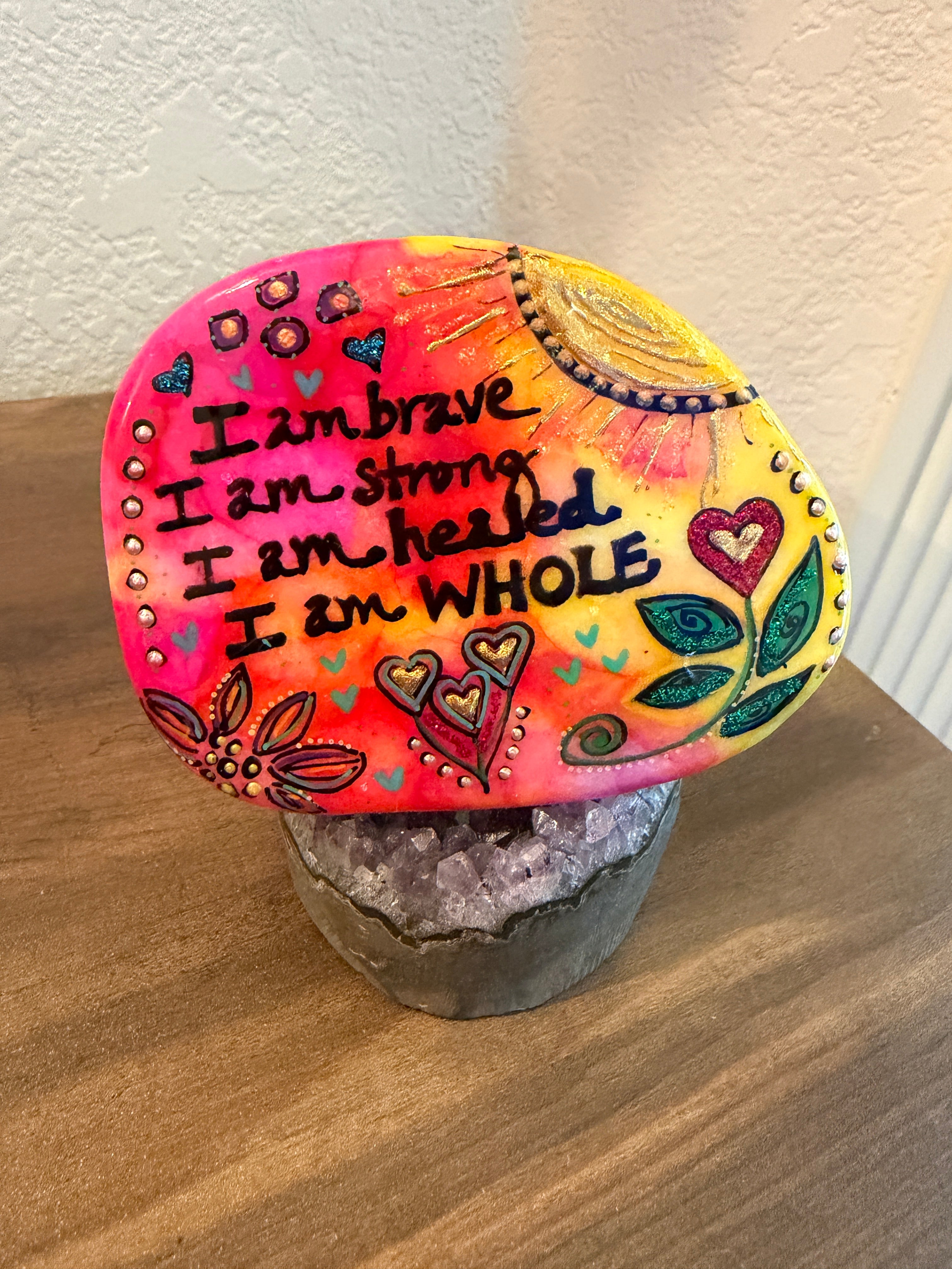 Desk Stone: I Am....