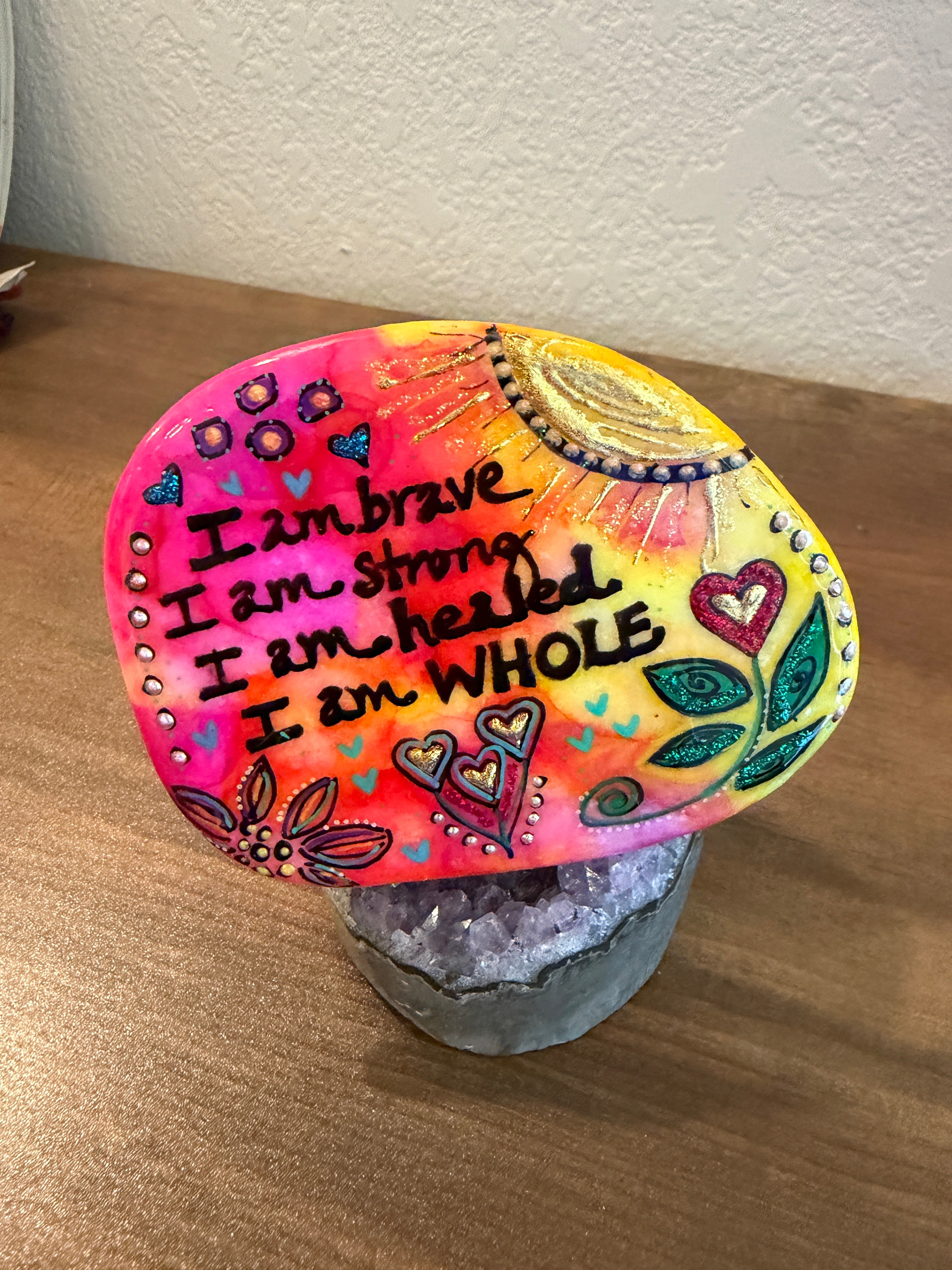 Desk Stone: I Am....