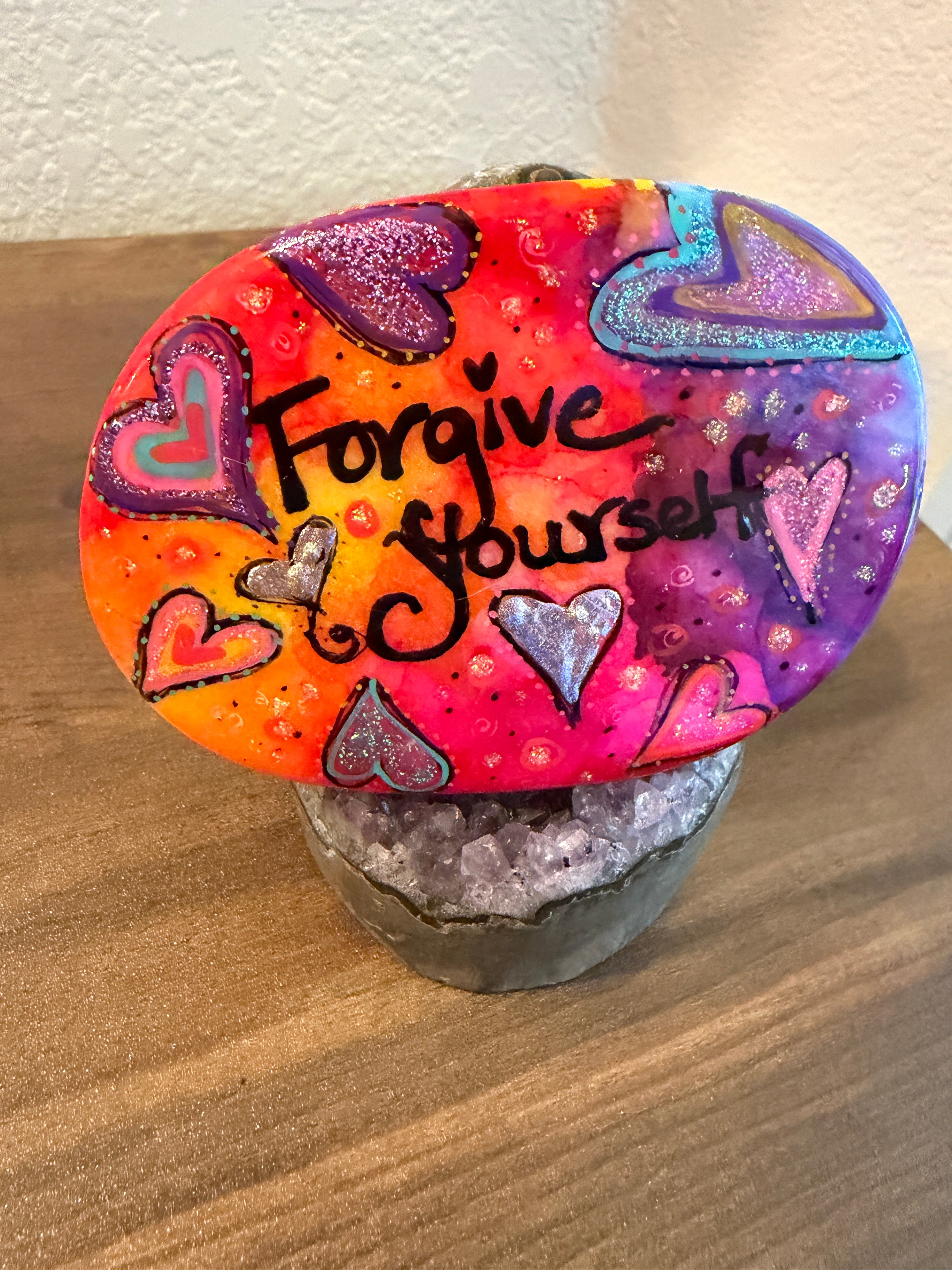 Desk Stone: Forgive Yourself