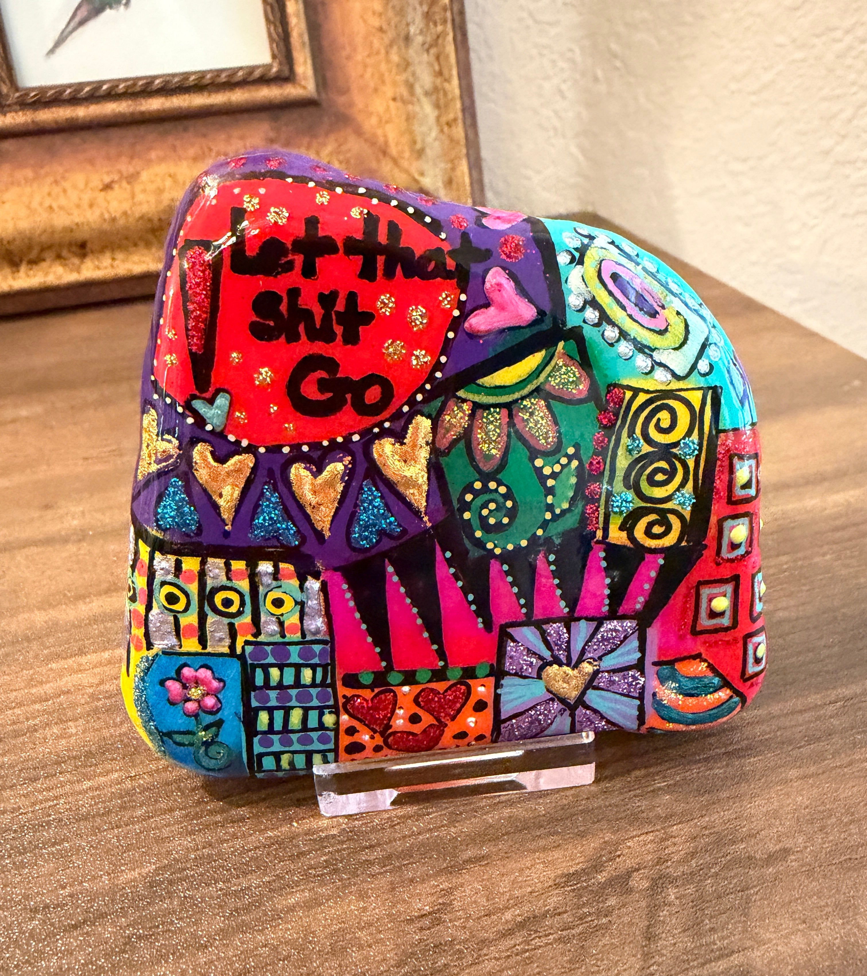 Desk Stone: Let that Shit Go