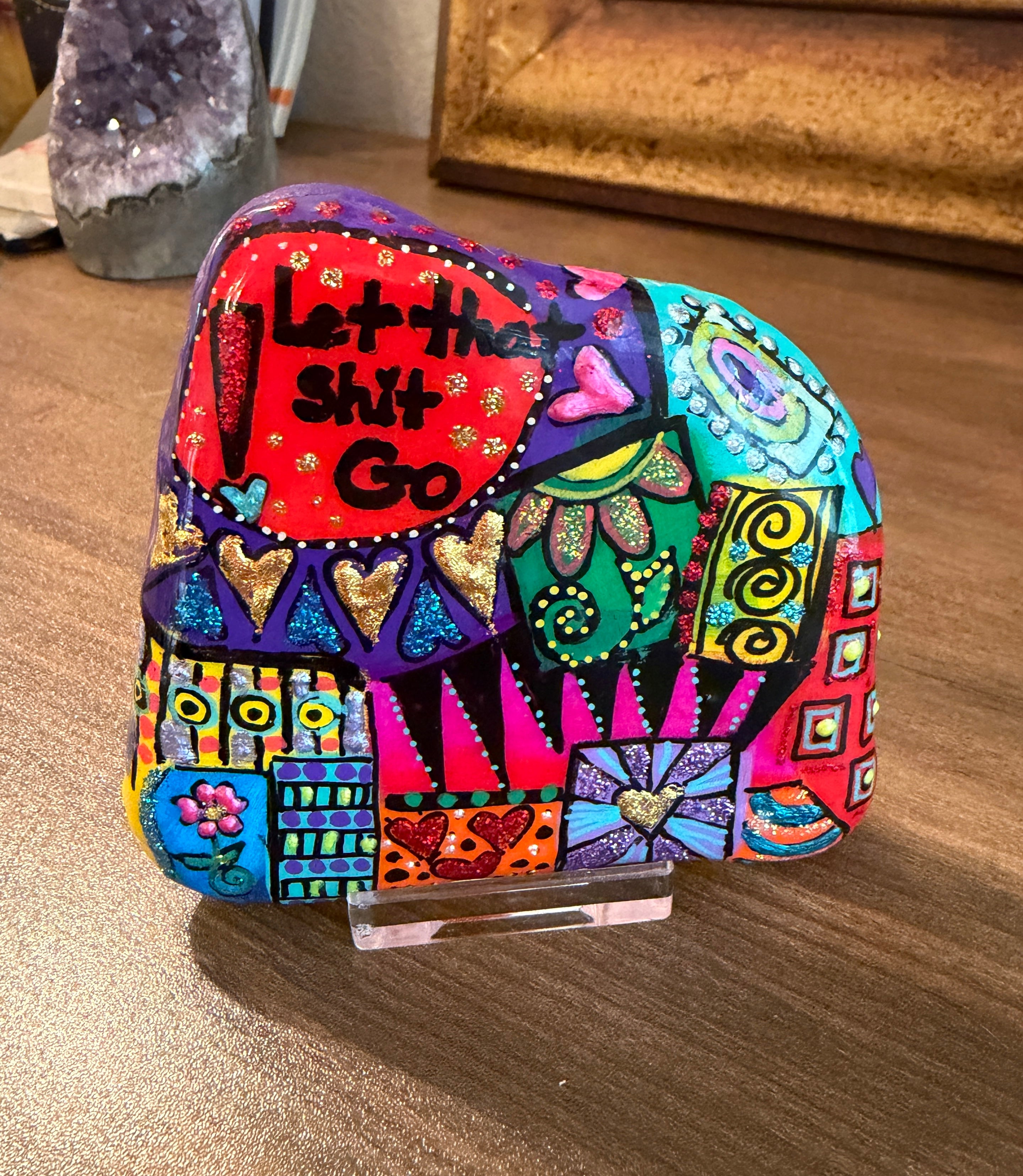 Desk Stone: Let that Shit Go