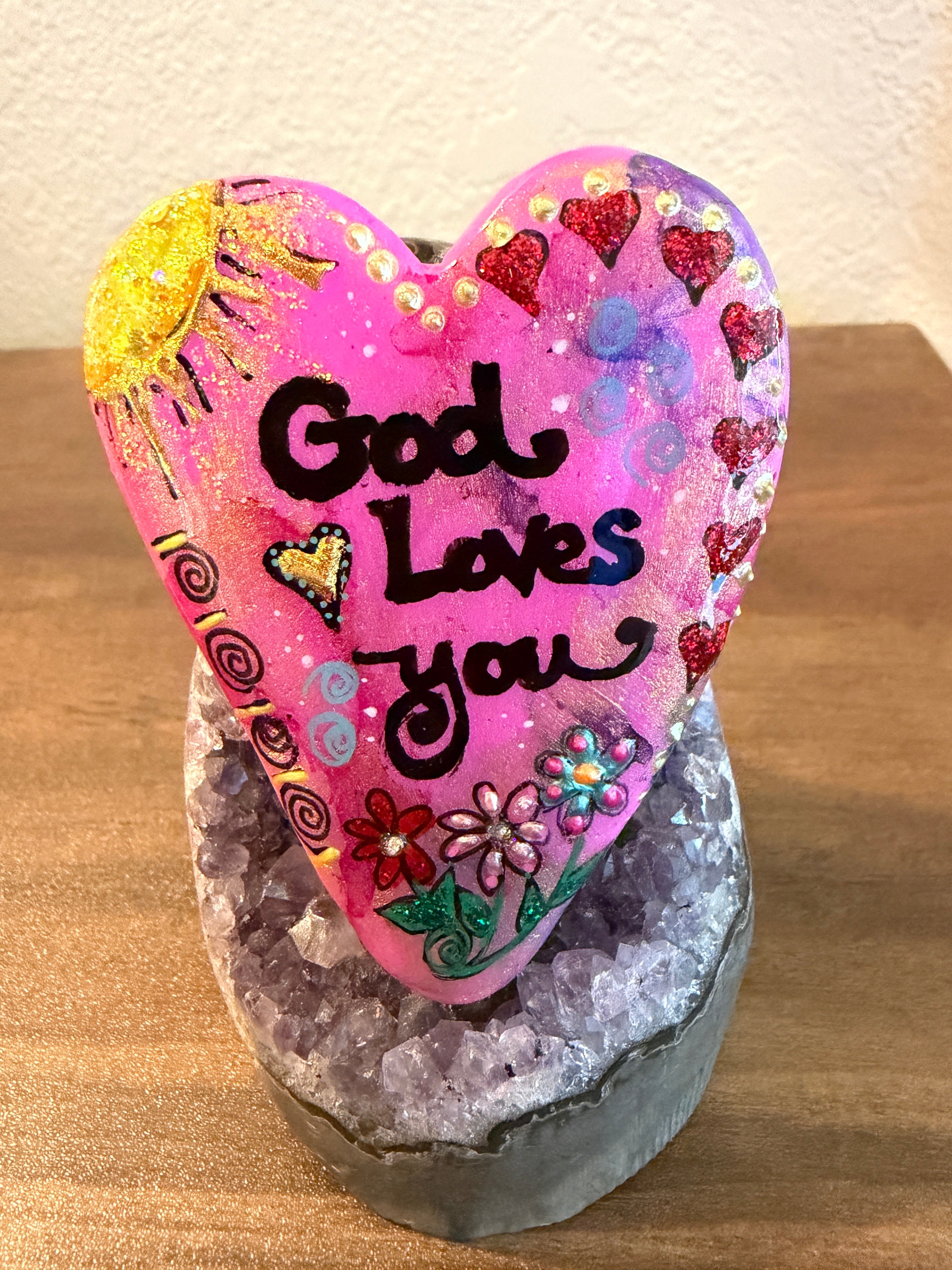 Desk Stone: God Loves You