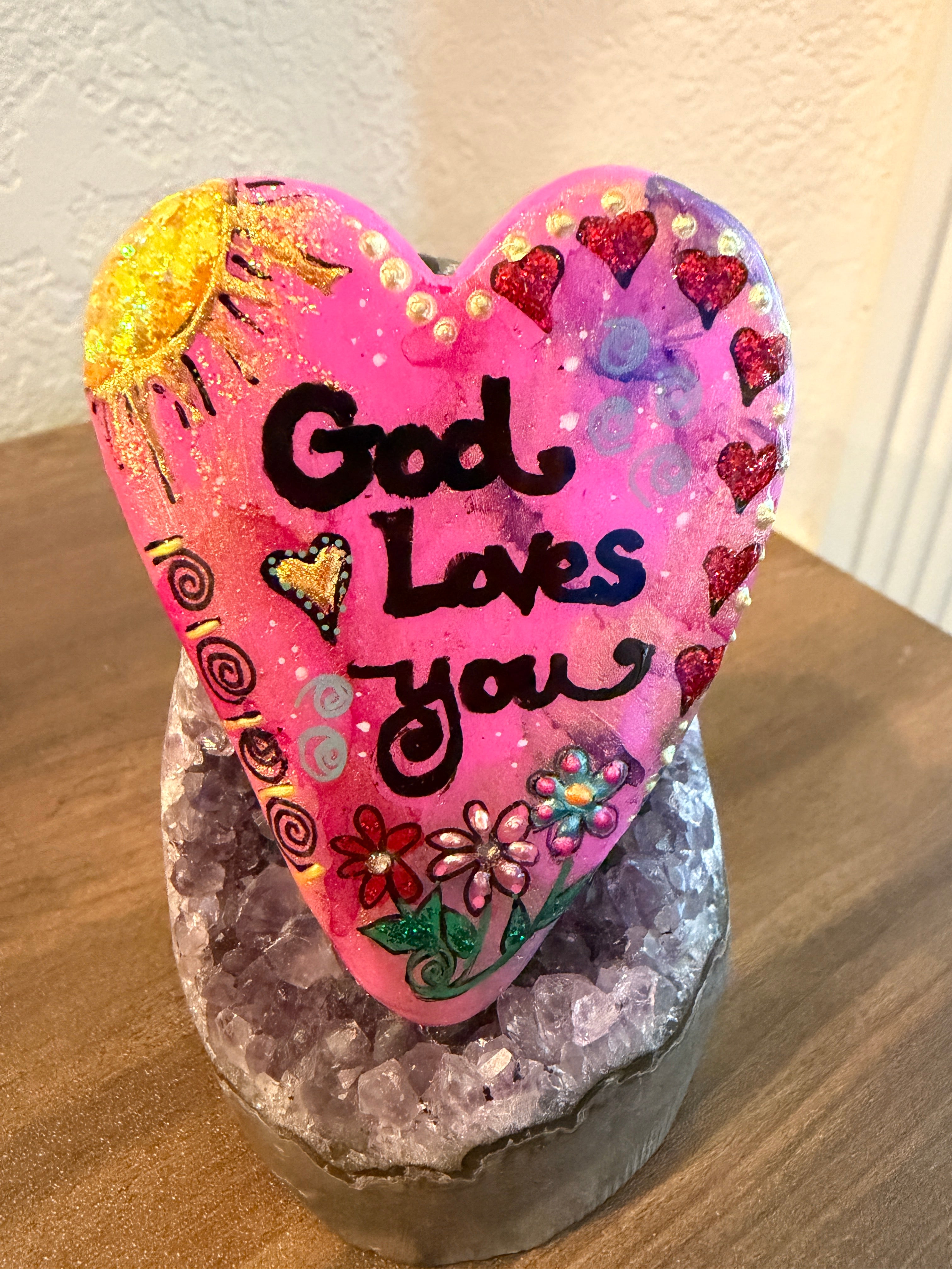 Desk Stone: God Loves You
