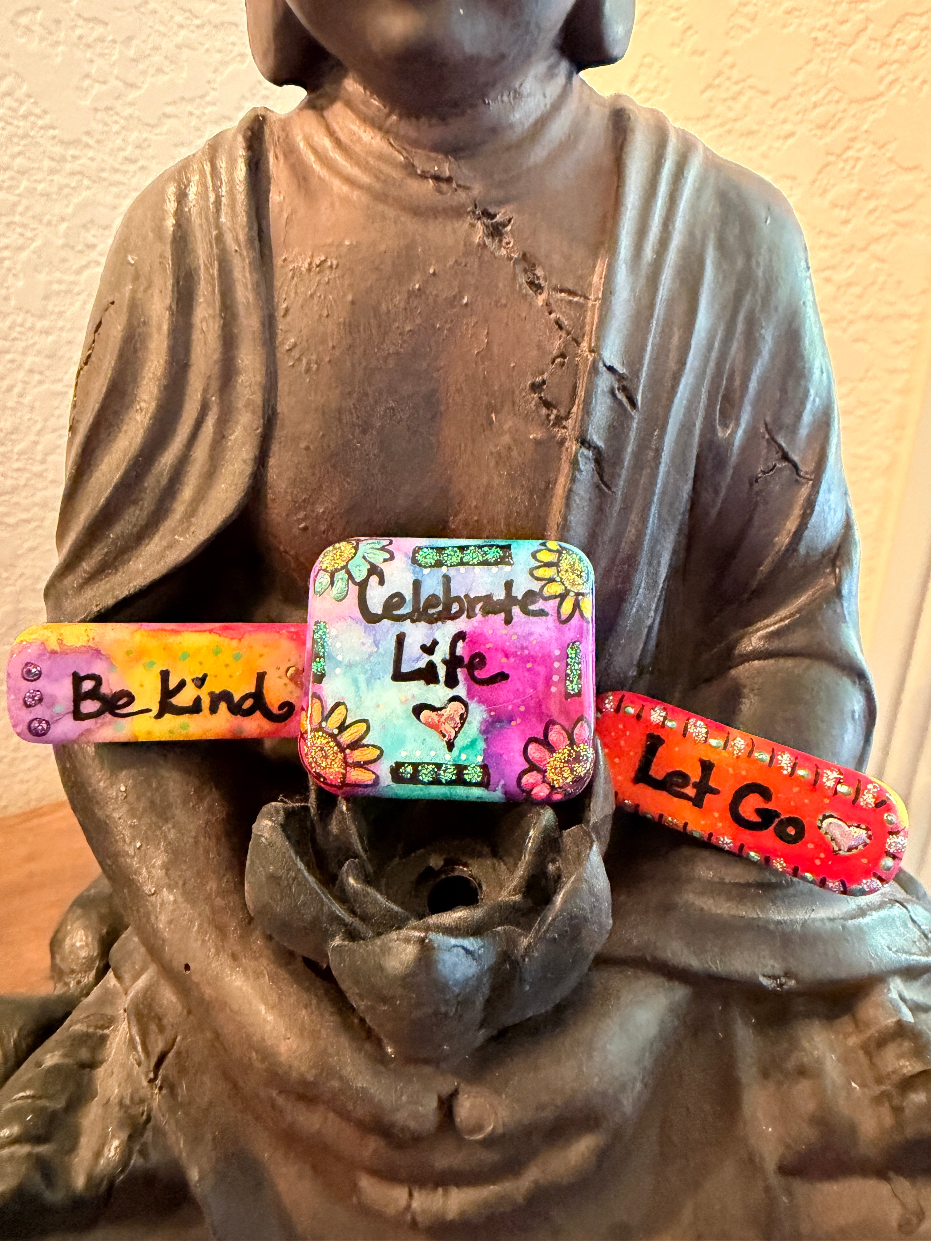 Intention Stick Bundle: Celebrate Life, Be Kind, Let Go