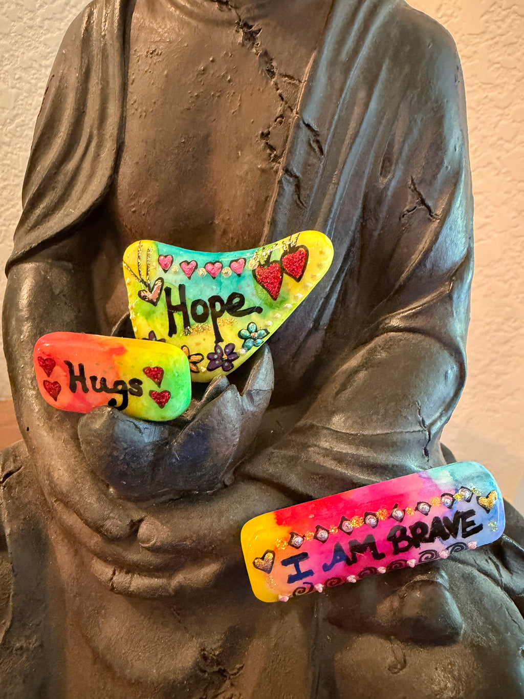 Intention Stick bundle: Hope, I Am Brave, Hugs