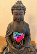 Greek Marble magnet: I Love You