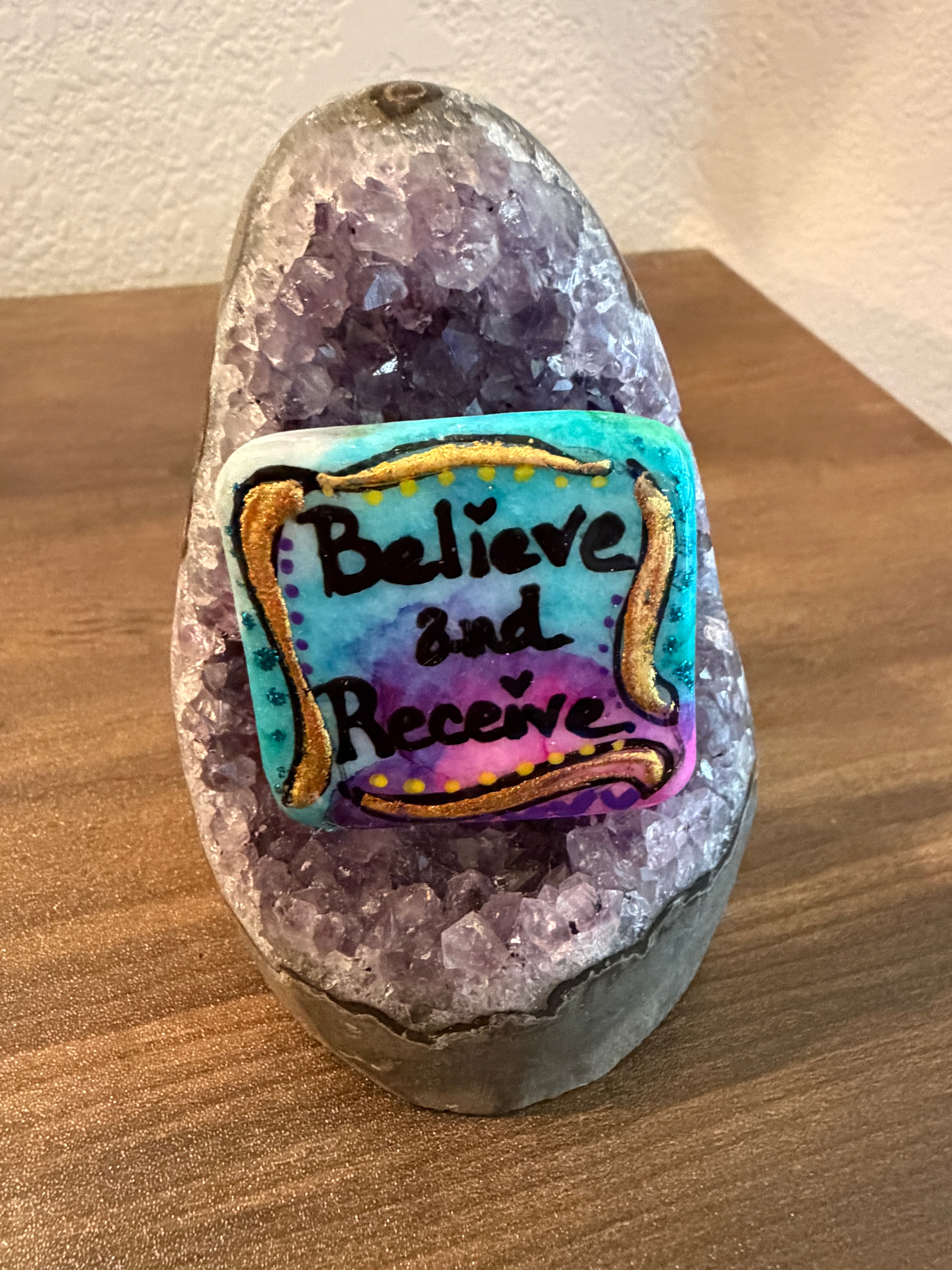 Pocket Stone: Believe and Receive